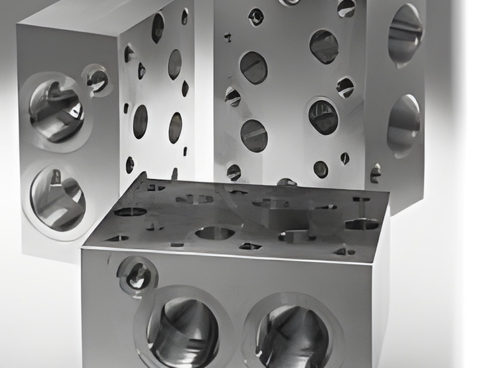 Precision-machined manifold component